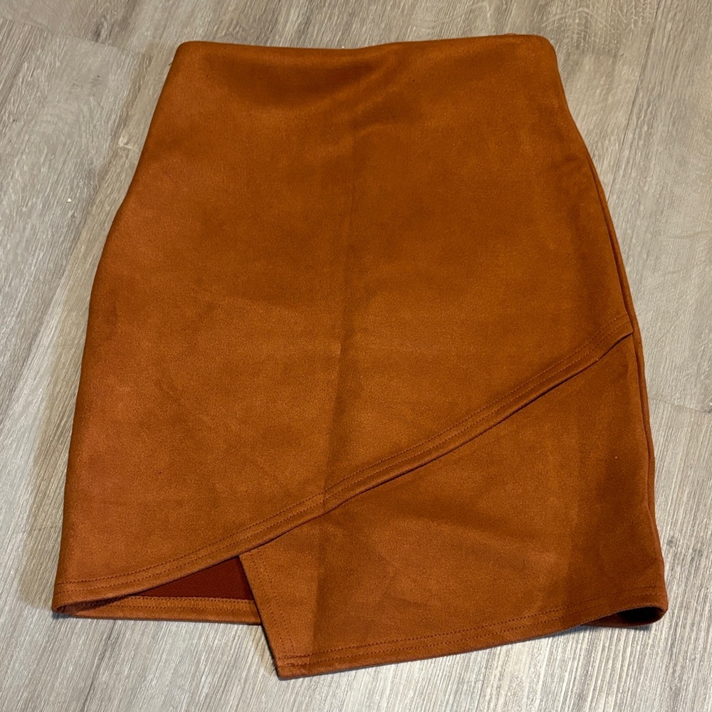 Sabo Skirt Asymmetrical Tan Skirt‎